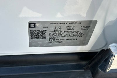 2020 Chevrolet Bolt EV LT