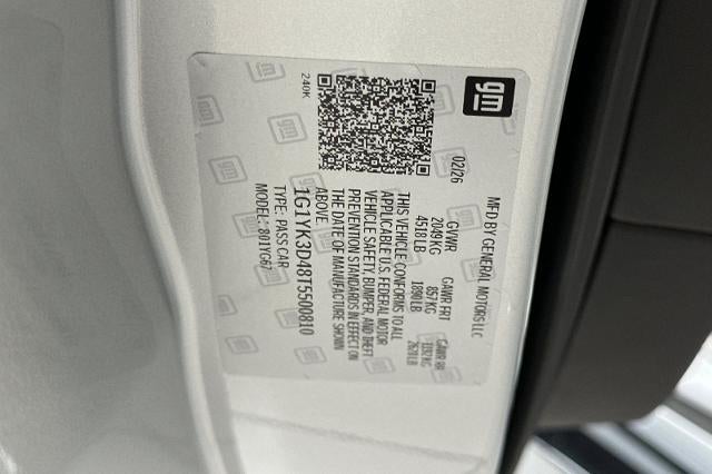 2026 Chevrolet Corvette E-Ray 1LZ