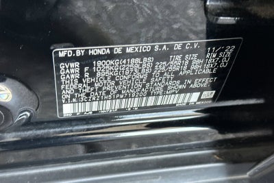 2023 Honda HR-V 2WD Sport