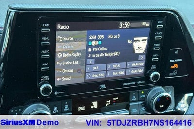 2022 Toyota Highlander XSE