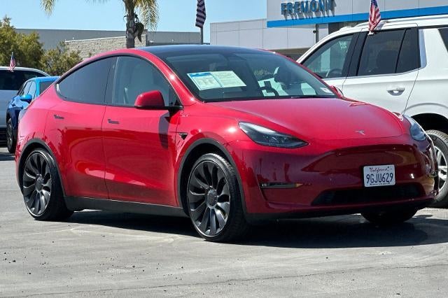 Used 2023 Tesla Model Y Performance with VIN 7SAYGDEF8PF737822 for sale in Fremont, CA