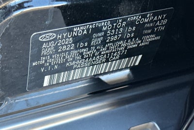2025 Hyundai IONIQ 6 SEL