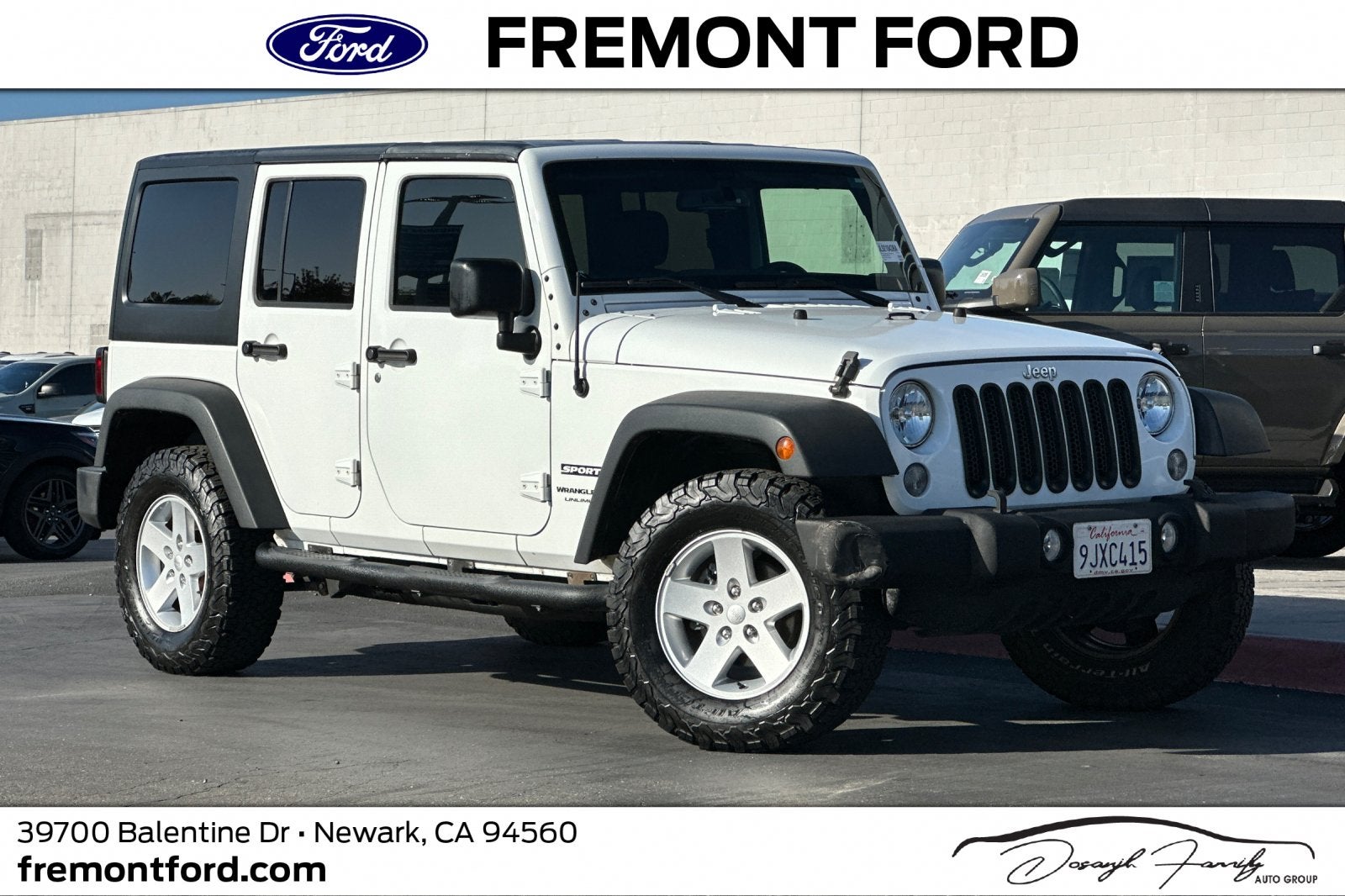 2018 Jeep Wrangler JK Sport