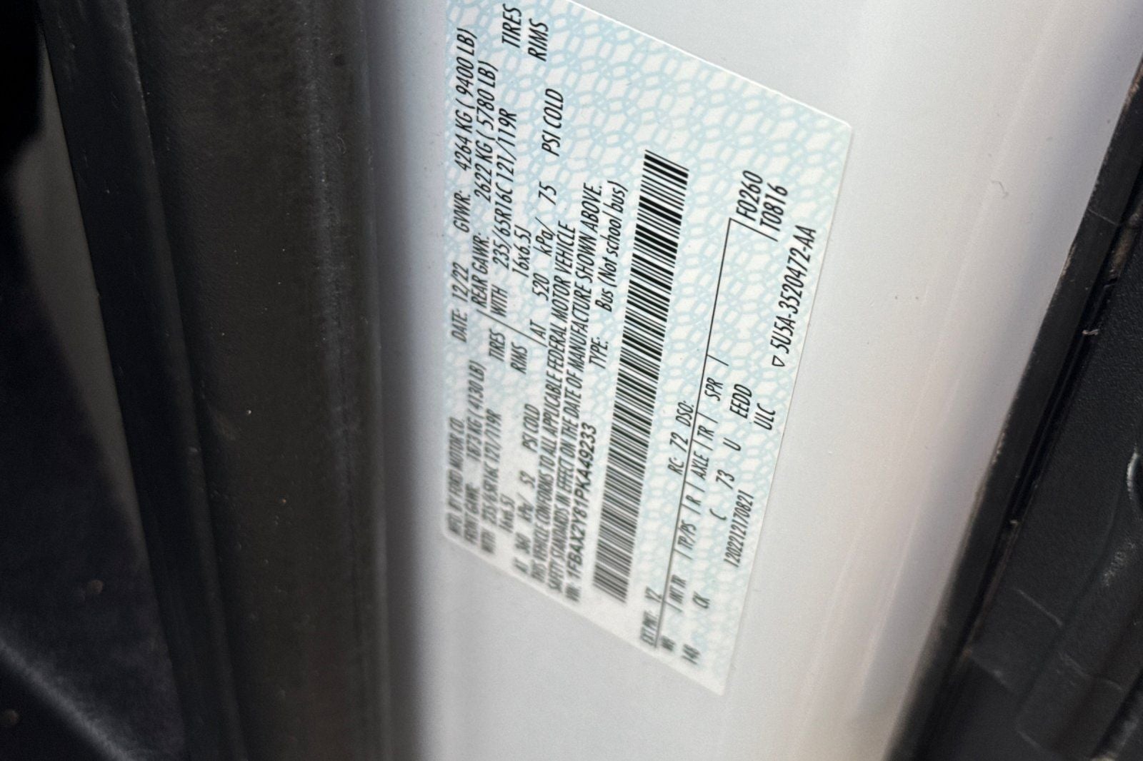 2023 Ford Transit-350 XLT