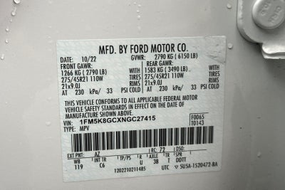 2022 Ford Explorer ST