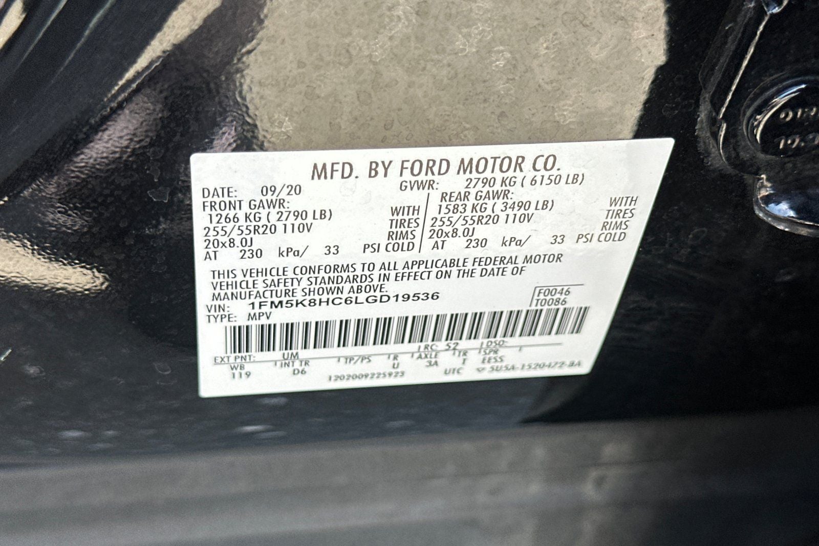 2020 Ford Explorer Platinum