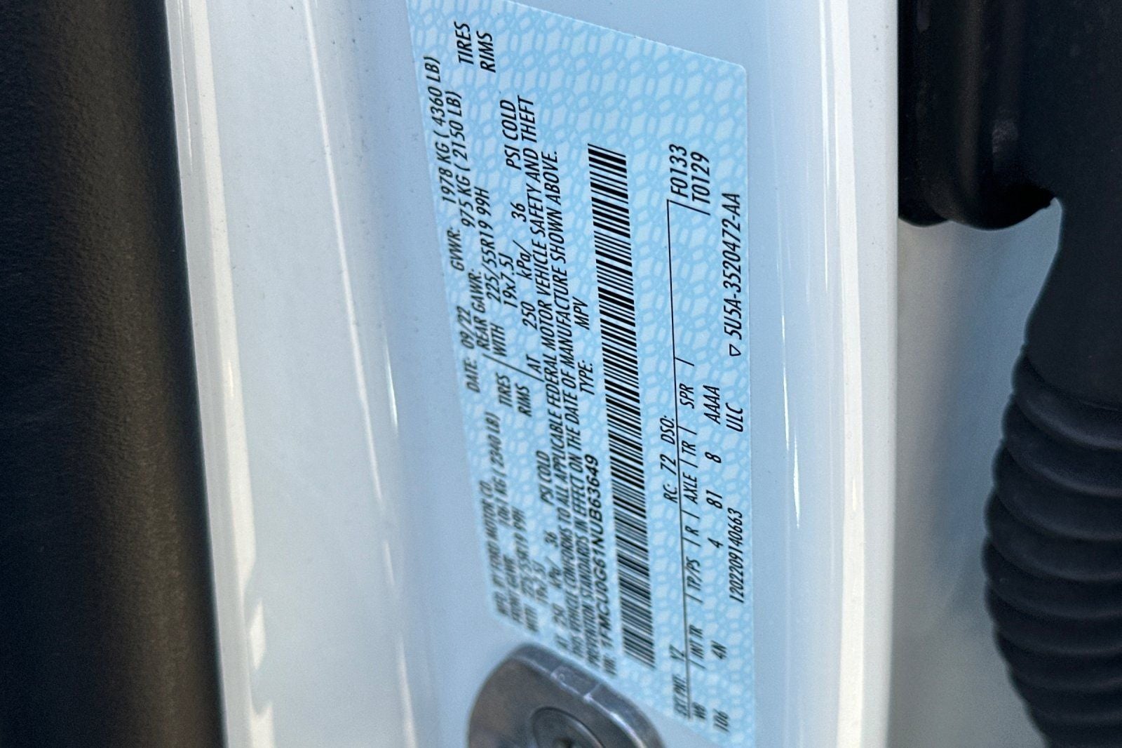 2022 Ford Escape SE