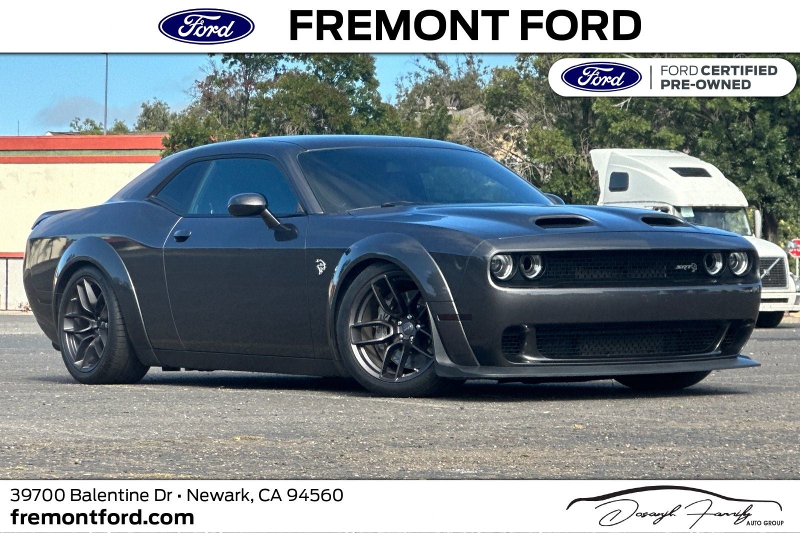 2018 Dodge Challenger SRT Hellcat Widebody