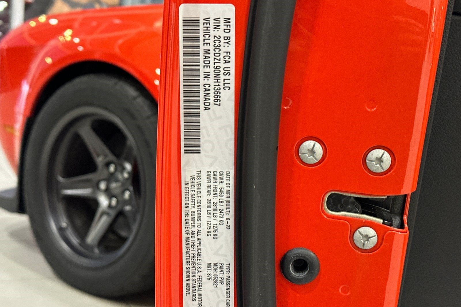 2022 Dodge Challenger SRT Super Stock