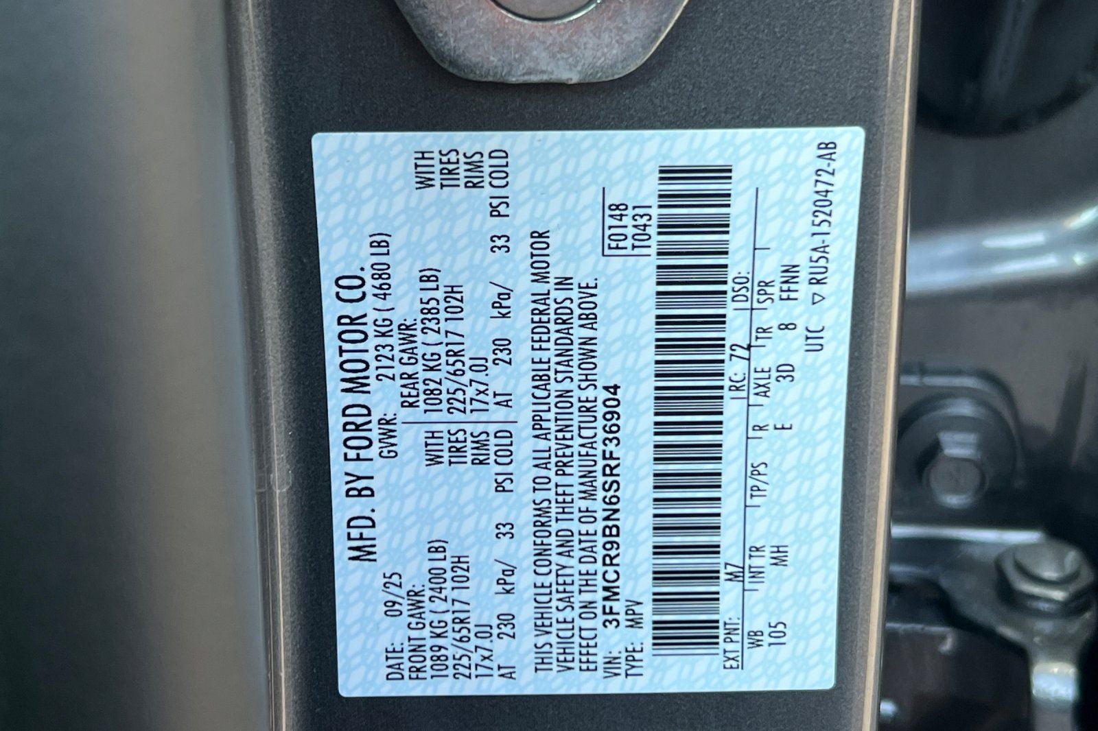 2025 Ford Bronco Sport Big Bend