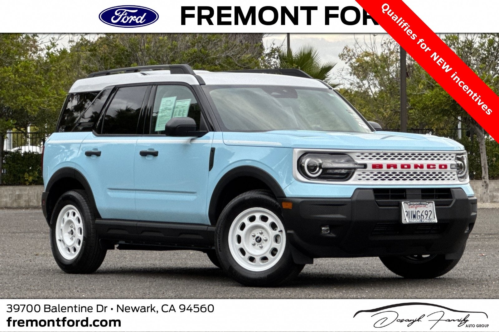 2025 Ford Bronco Sport Heritage