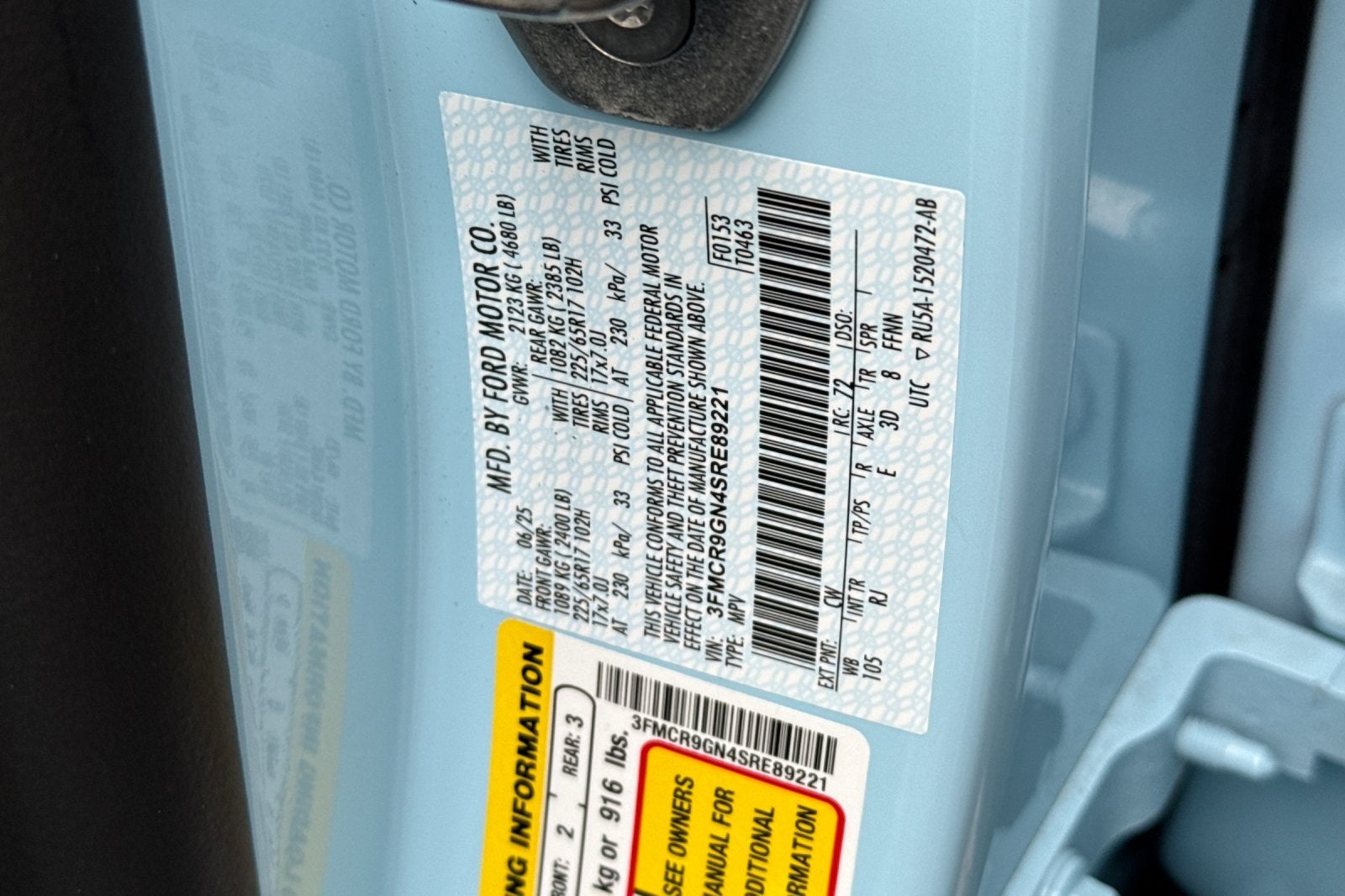 2025 Ford Bronco Sport Heritage