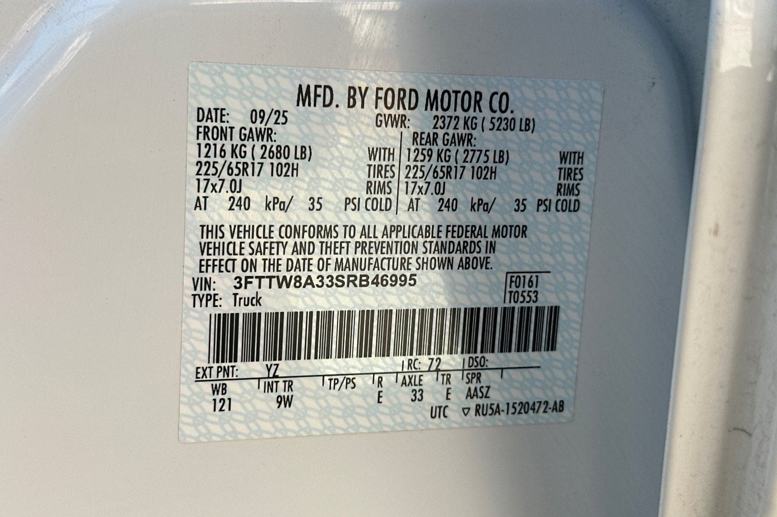 2025 Ford Maverick XL