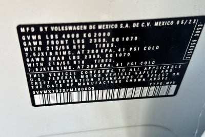 2023 Volkswagen Taos 1.5T S