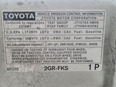 2018 Toyota Tacoma SR5 V6