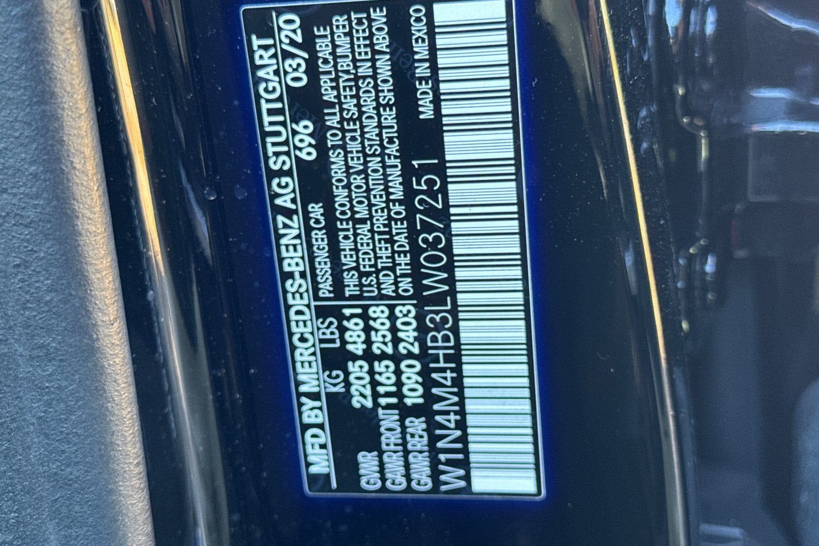 2020 Mercedes-Benz GLB GLB 250