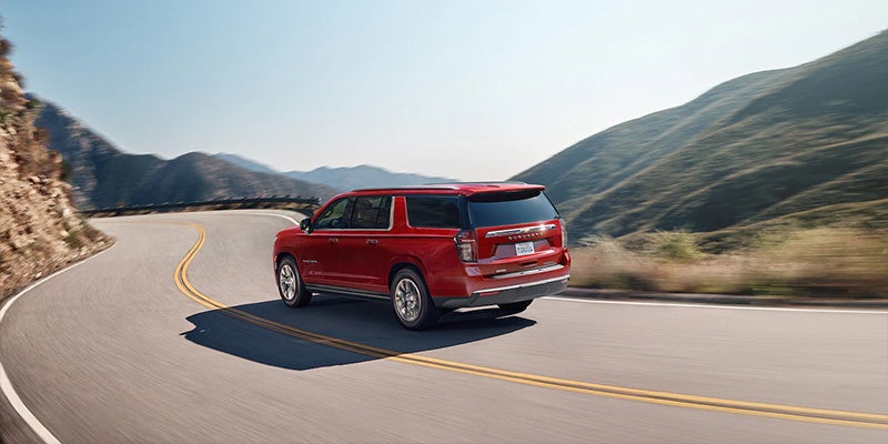 Chevrolet Suburban model interior display pannel view