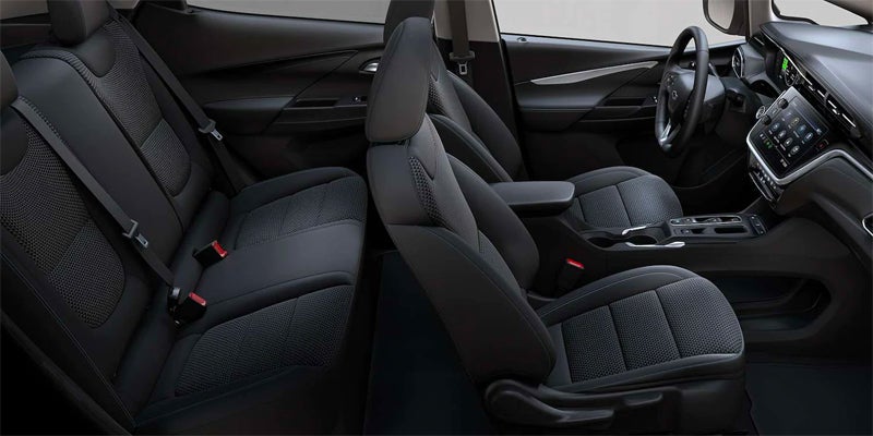 Bolt-Ev model seating arrangement
