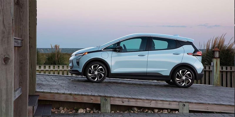 Chevy Bolt EV side view