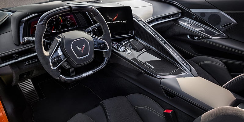 Corvette model interior Cockpit