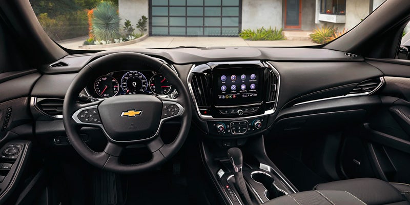 Chevrolet Traverse model interior view