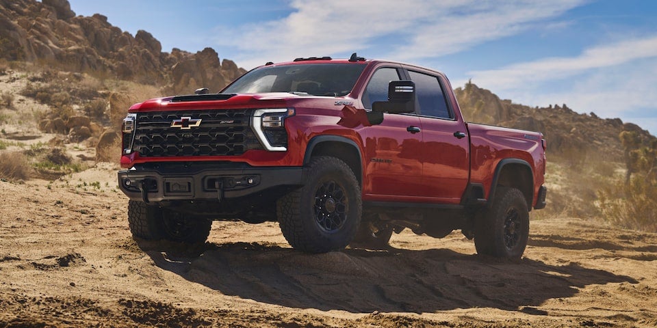 Silverado 2500HD model front view