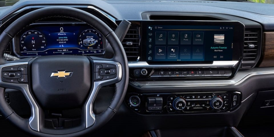 Silverado_2500_HD model interior view