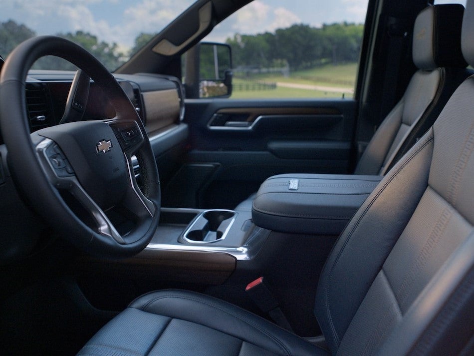Chevrolet Silverado 2500HD interior seating view