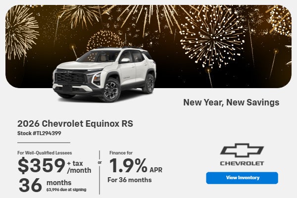 2026 Chevrolet Equinox RS
