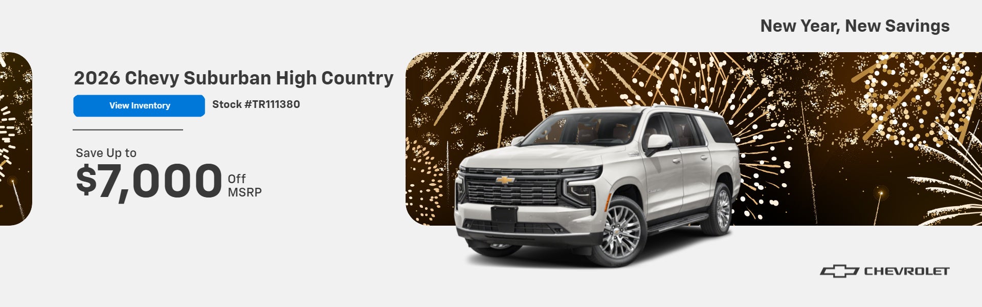 2026 Chevy Suburban High Country