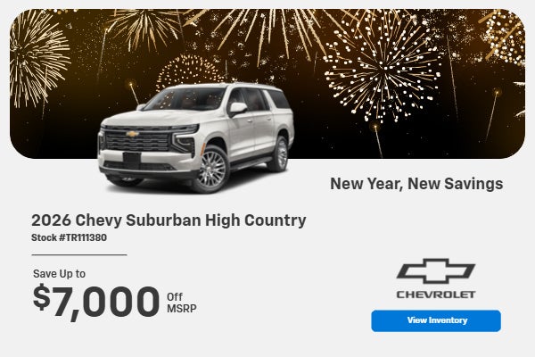 2026 Chevy Suburban High Country