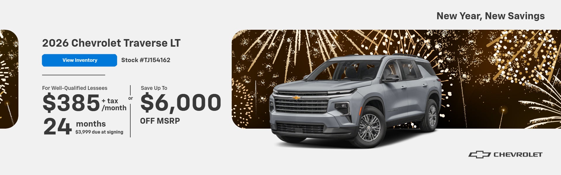 2026 CHEVROLET TRAVERSE LT