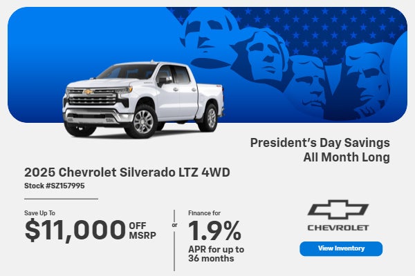 2025 Chevrolet Silverado LTZ 4WD