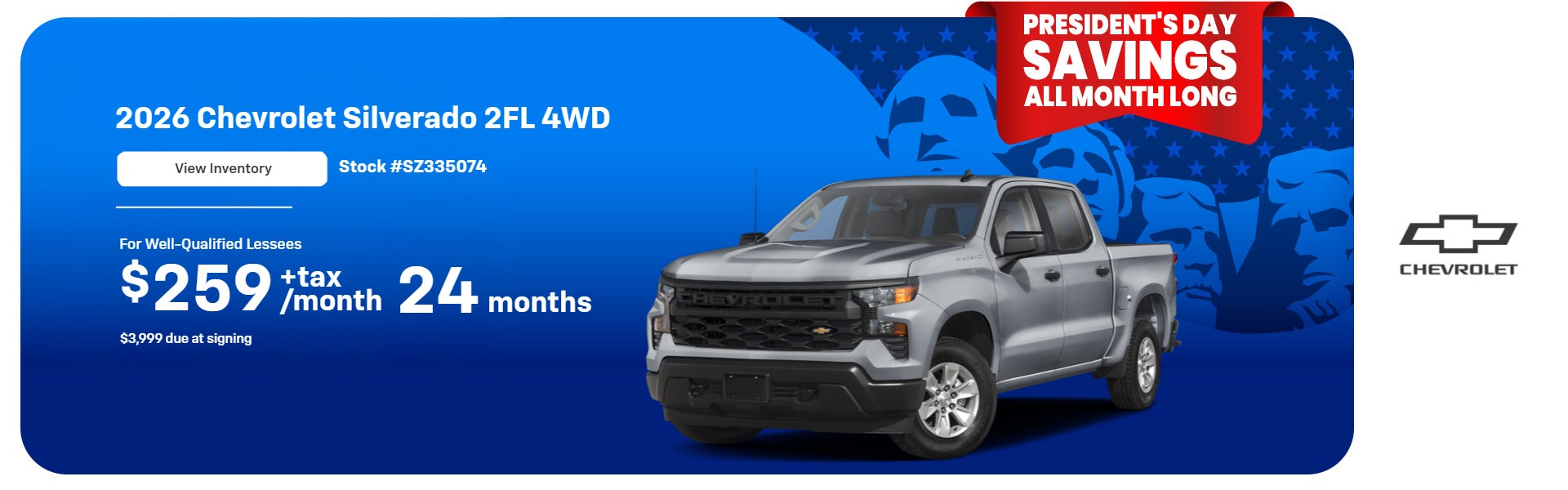 2026 SILVERADO 2FL 4WD