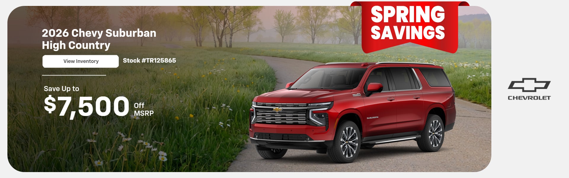 2026 Chevy Suburban High Country