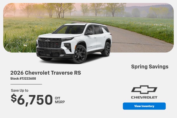 2026 Traverse RS