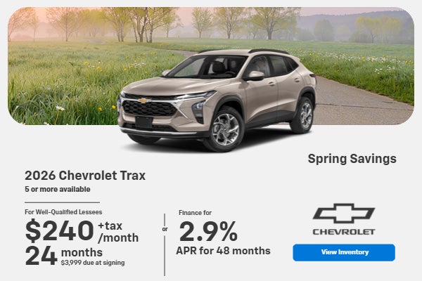 2026 Chevy Trax