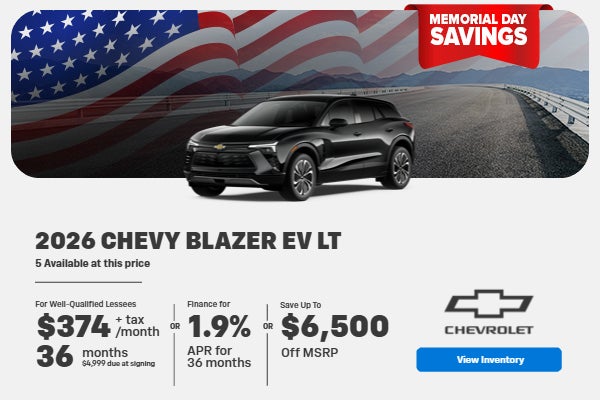 2026 Chevrolet Blazer EV LT