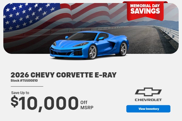 2026 Chevy Corvette E- Ray