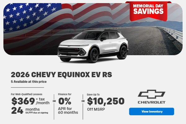 2026 Equinox EV RS