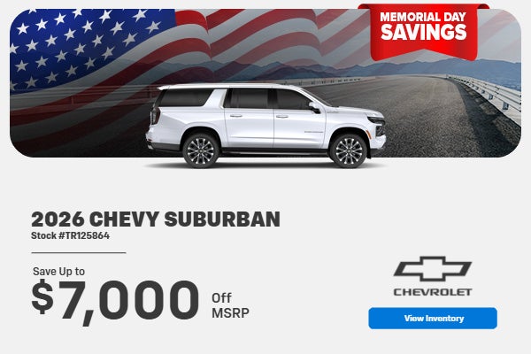 2026 Chevrolet Suburban