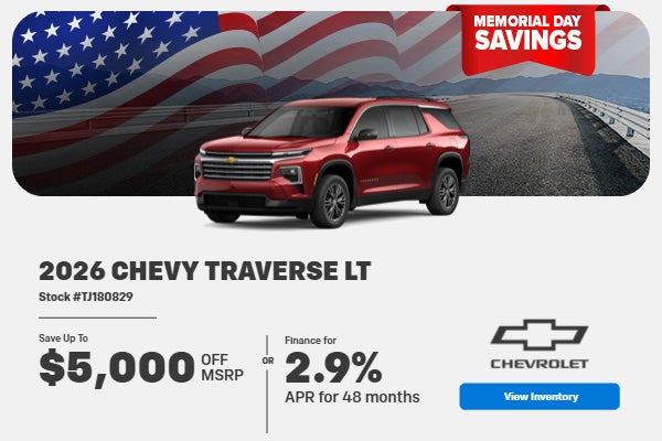 2026 Chevrolet Traverse LT