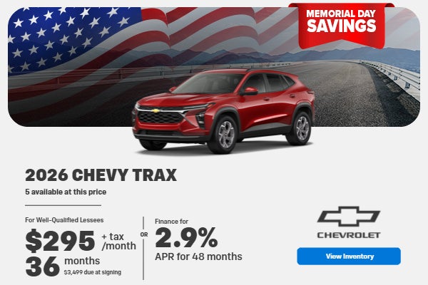 2026 Chevy Trax