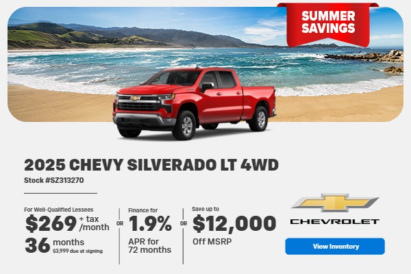2025 CHEVROLET SILVERADO LT 4WD