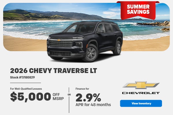2026 Chevrolet Traverse LT