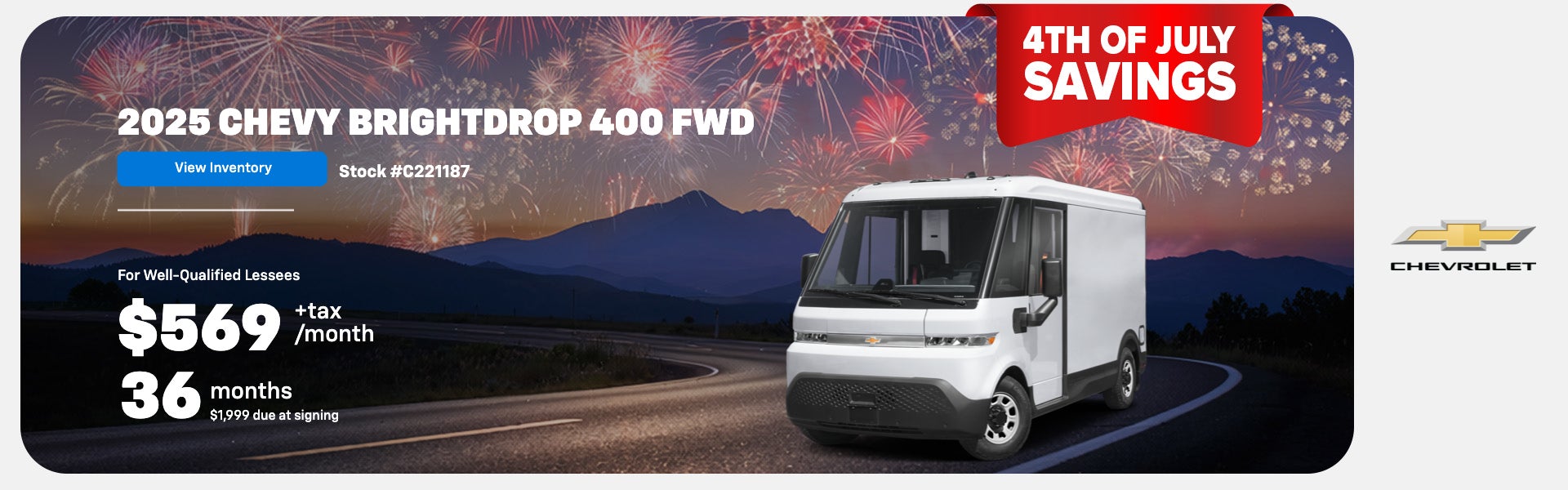 2025 Chevy BrightDrop 400 FWD