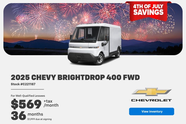2025 Chevy BrightDrop 400 FWD