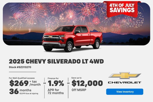 2025 CHEVROLET SILVERADO LT 4WD