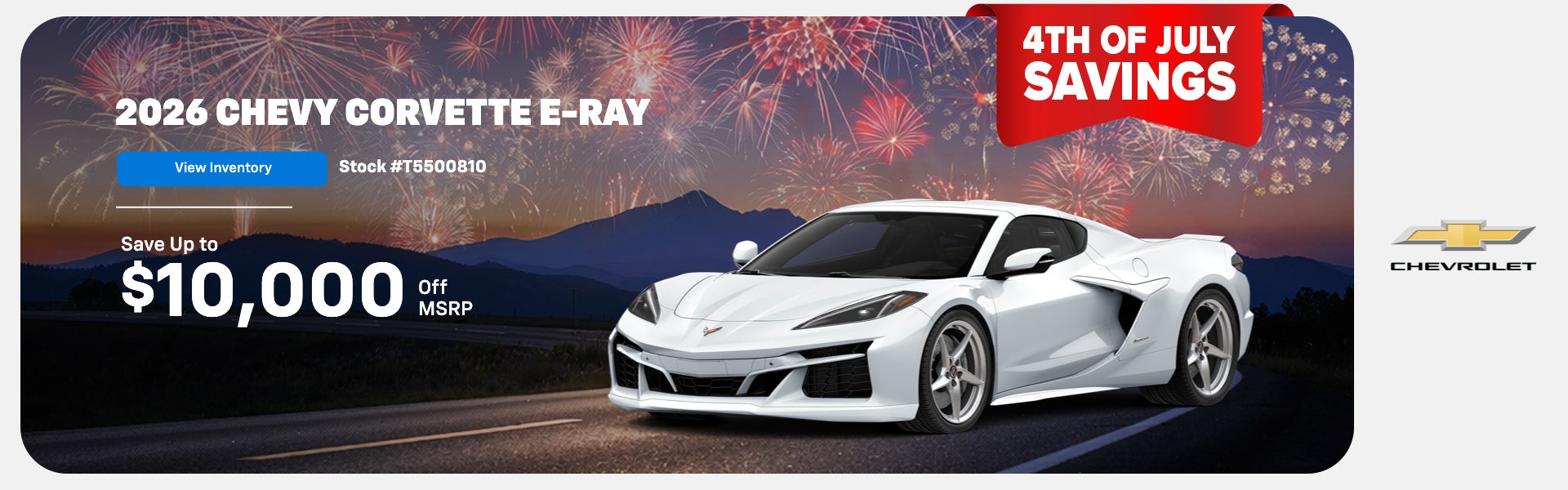 2026 Chevy Corvette E- Ray
