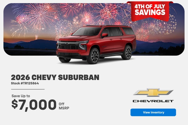 2026 Chevrolet Suburban